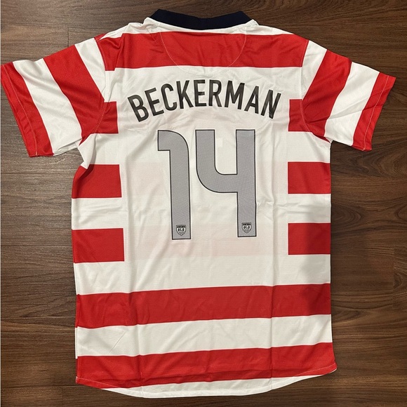 Nike USMNT USA Kyle Beckerman 2012/2013 “Waldo” Soccer Football Jersey - Picture 5 of 8